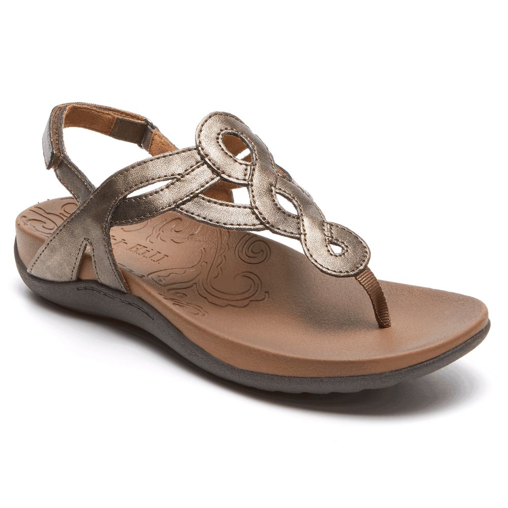 Rockport Ramona - Womens Sandals - Bronze - NZ (UNG-087692)